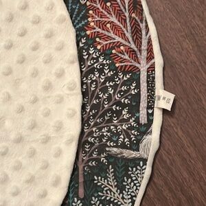 Boppy Cover— Woodland print with minky dot on back.